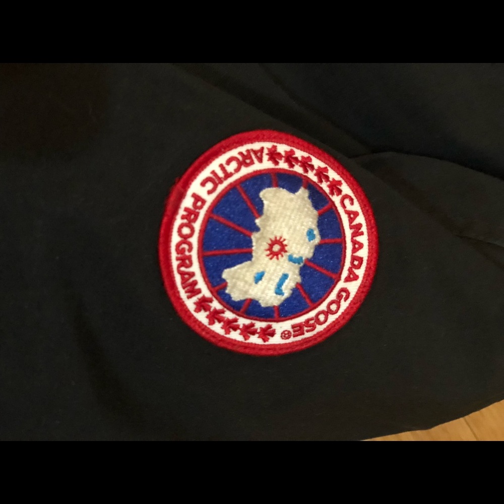 Old but mighty black Trillium Canada goose jacket!